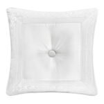Bianco 20" Square Decorative Throw Pillow By J Queen New York