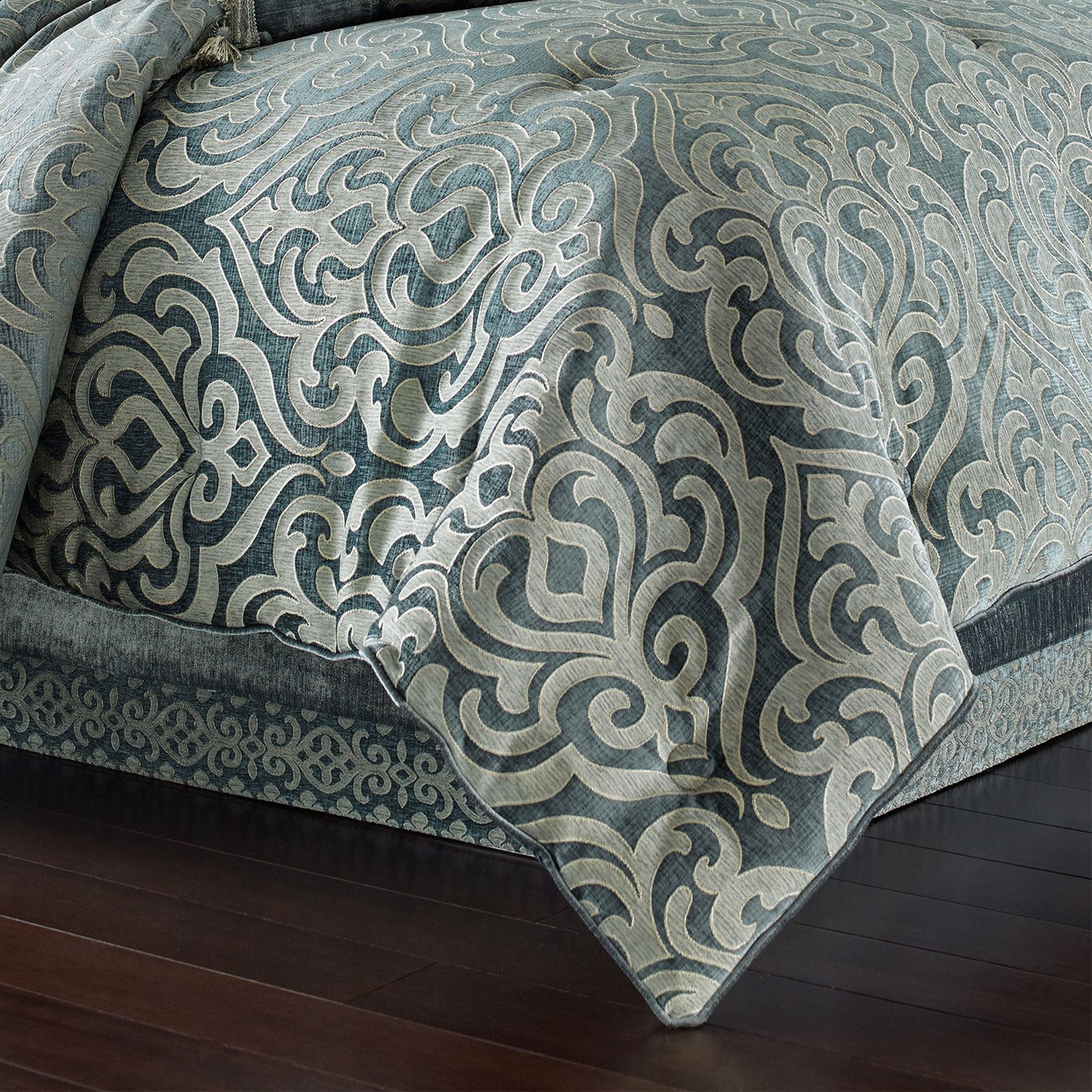 sicily-teal-bedskirt