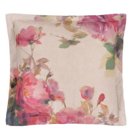 Thelma's Garden Fuchsia Euro Sham