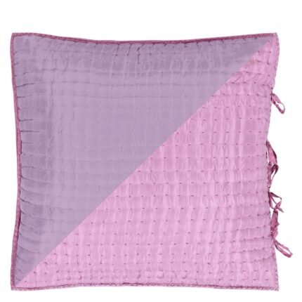 Chenevard Damson & Magenta Silk Euro Pillow Sham