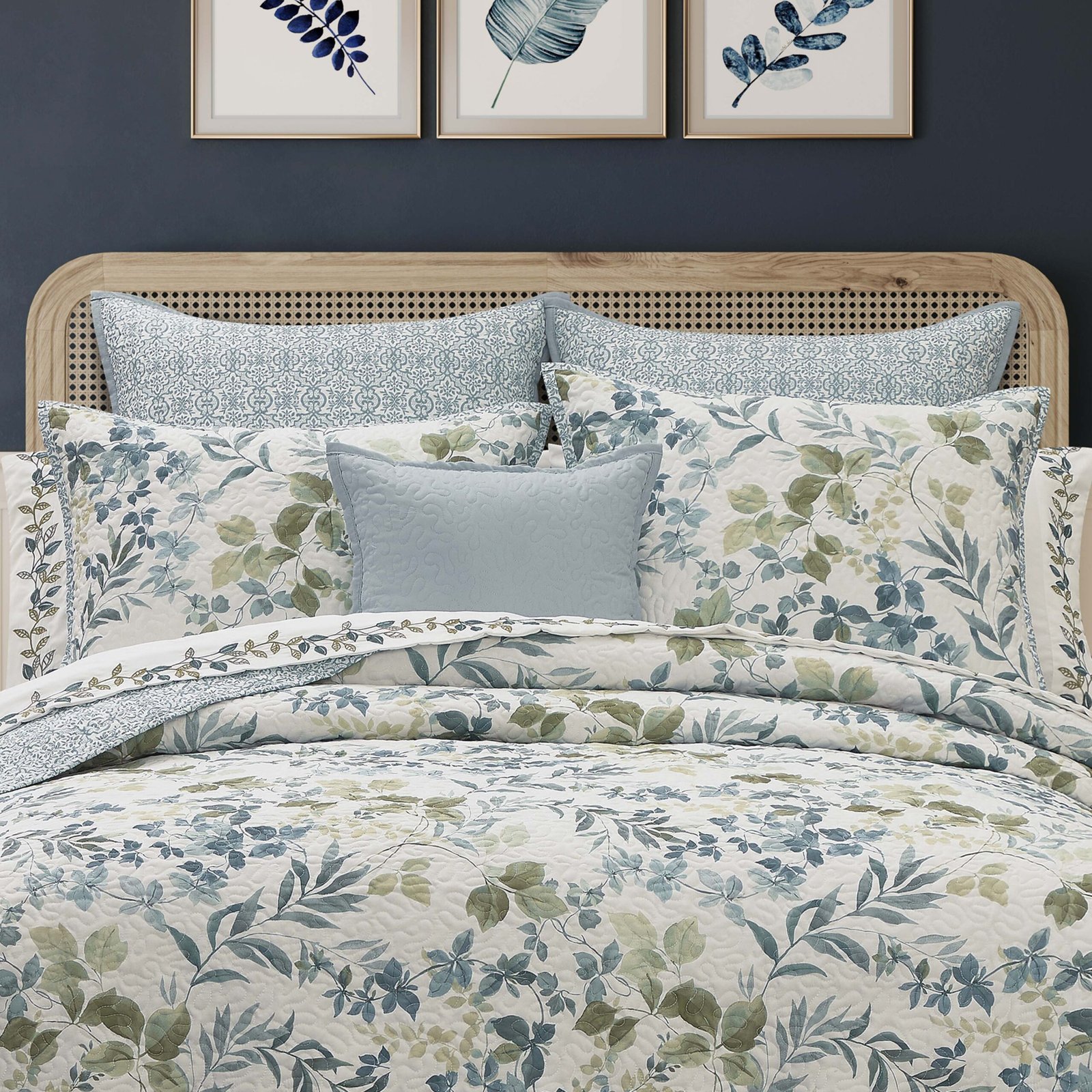 EvergreenBlue3PieceQuiltSet-2