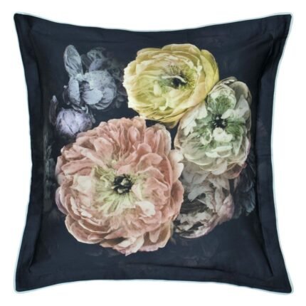 Le Poeme De Fleurs Midnight Euro Sham