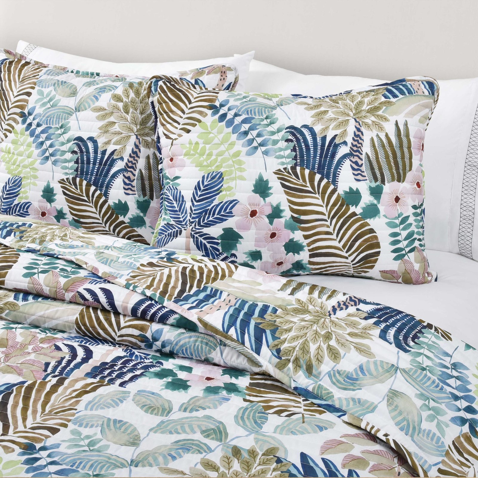 RainforestTeal3PieceQuiltSet-2