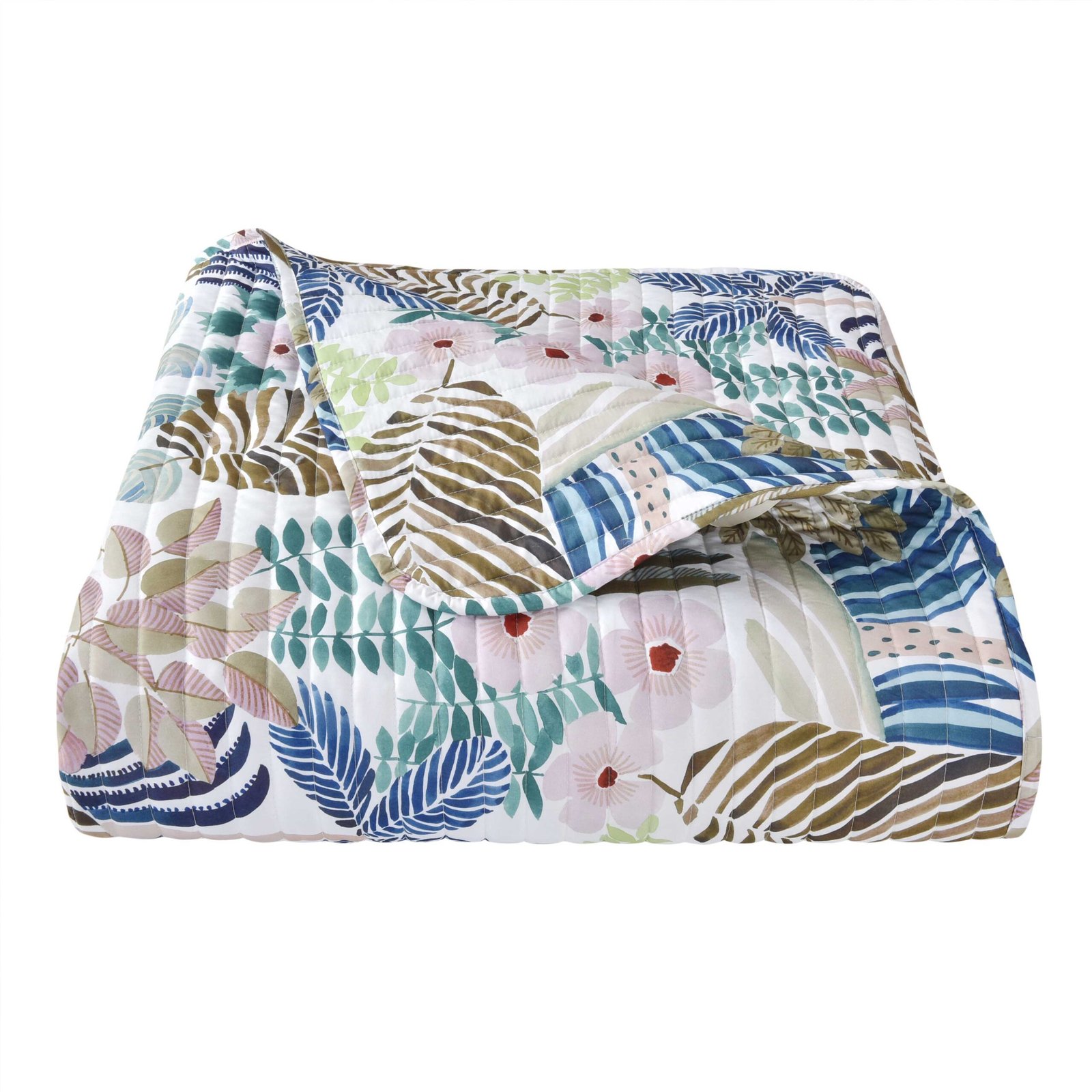 RainforestTeal3PieceQuiltSet-4