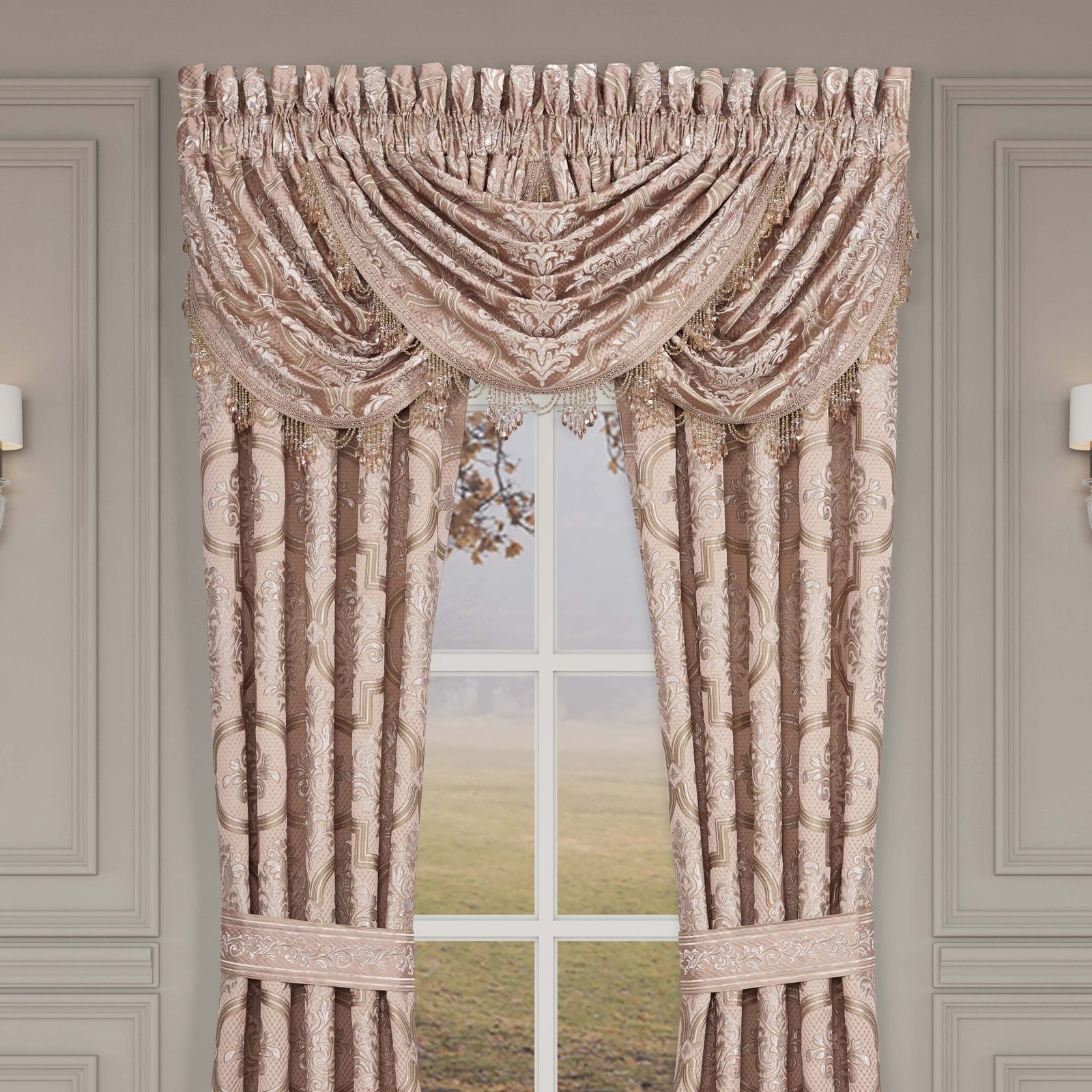 RosewaterBlushWaterfallWindowValance-2